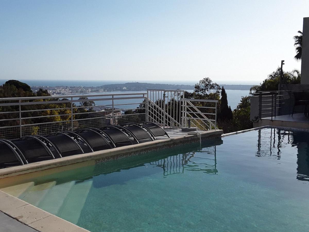 Villa Alamp#Supercannes #Golfejuan #Cannes #Mediterraneanpanoramicview #Piscine #Rooftop # Verymodern #Openliving #Closebeach #Closecapantibes Vallauris Luaran gambar