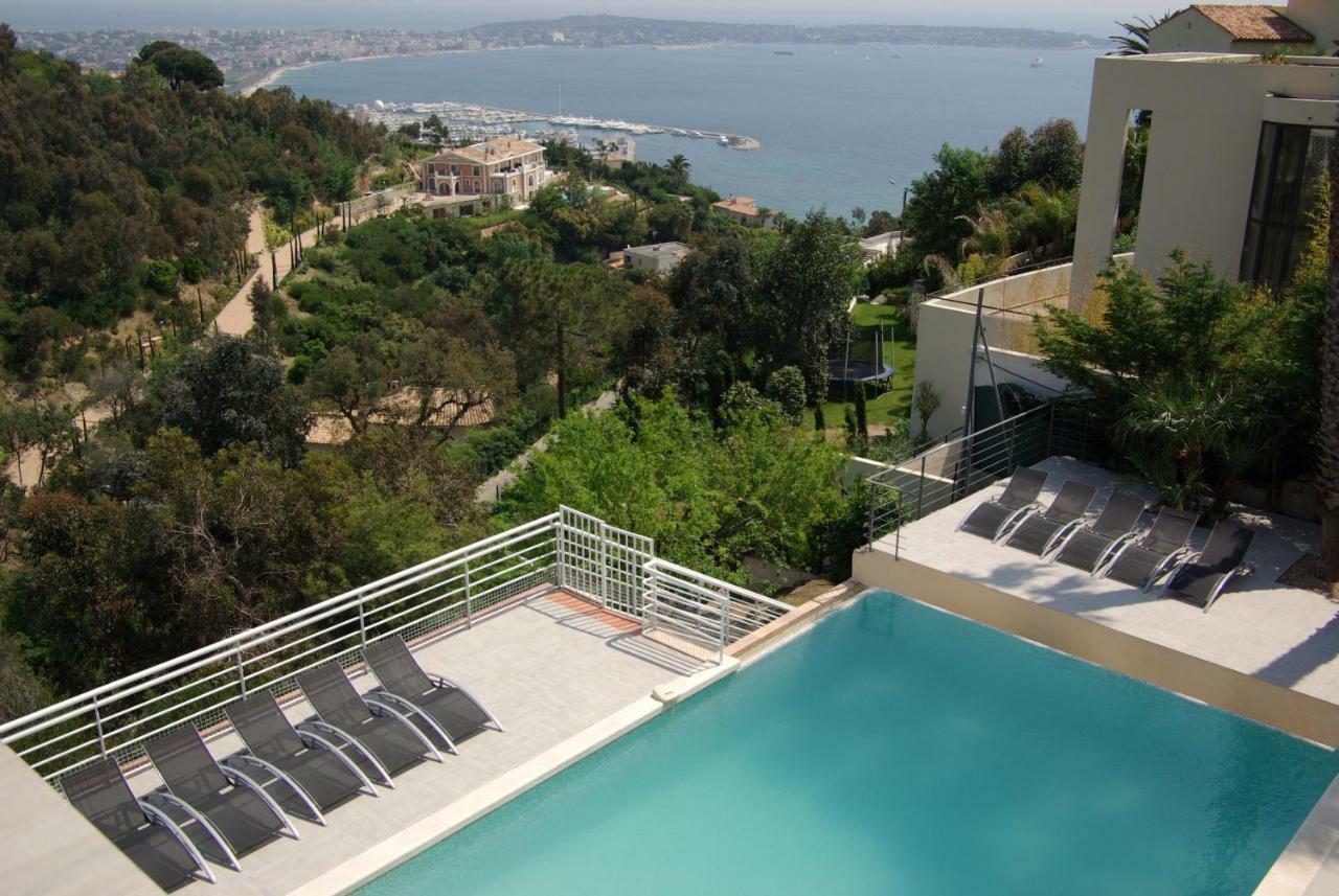 Villa Alamp#Supercannes #Golfejuan #Cannes #Mediterraneanpanoramicview #Piscine #Rooftop # Verymodern #Openliving #Closebeach #Closecapantibes Vallauris Luaran gambar